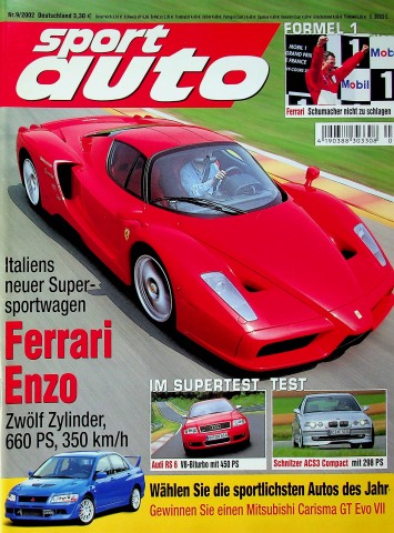 Deckblatt Sport Auto (09/2002)